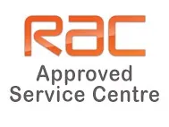 RAC Approved Garages badge
